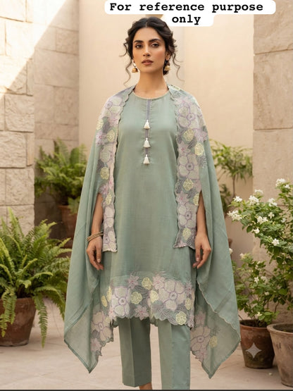Mul cotton unstitched ladies suit Rc19218 (b)
