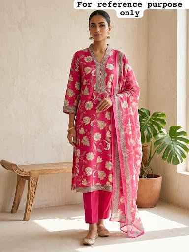 Cotton printed unstitched ladies suit Rc19250