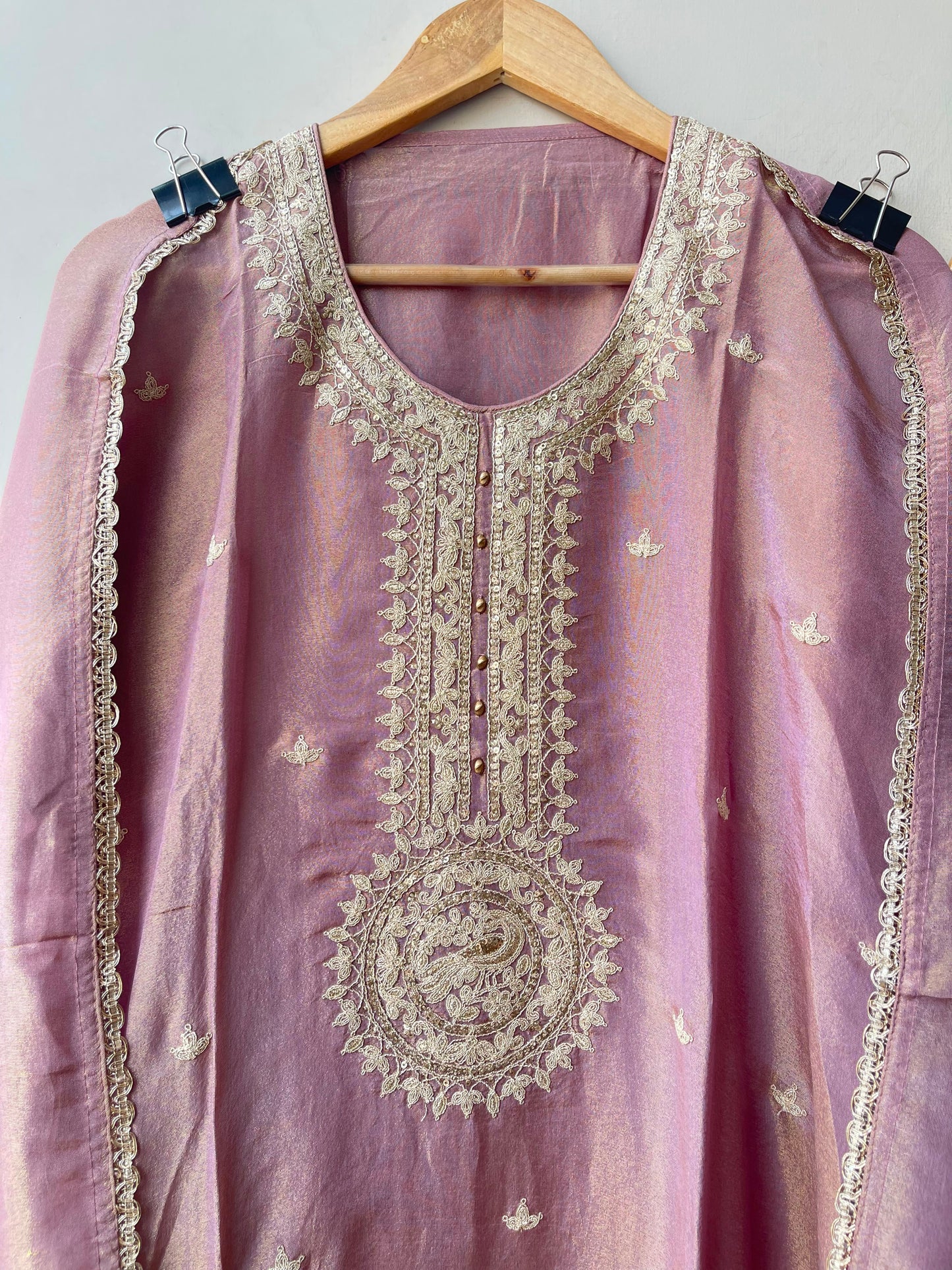 Shimmer silk unstitched ladies suit Rc19116 (c)