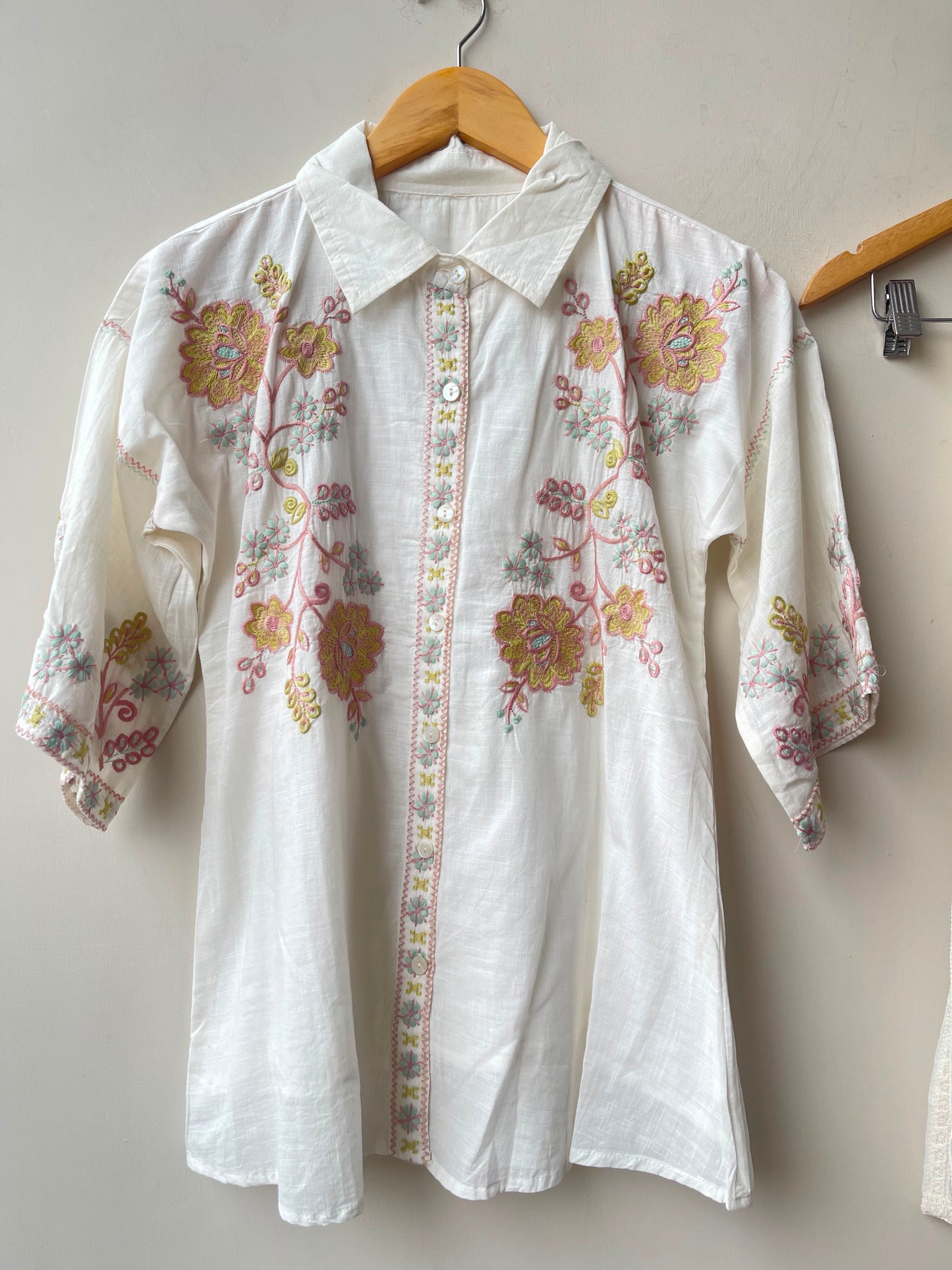 Soft cotton printed stitched ladies coord set Rc19197