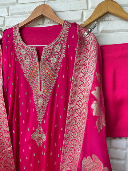 Chinnon unstitched ladies suit Rc17767