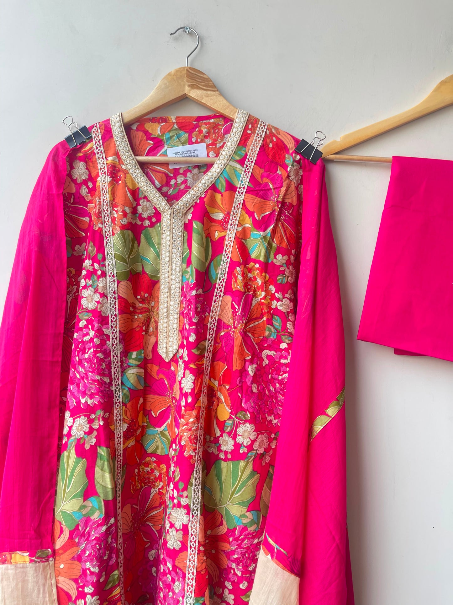 Cotton printed unstitched ladies suit Rc19011 (a)