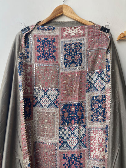 Designer Cotton Printed 3pcs Unstitched Suit Set