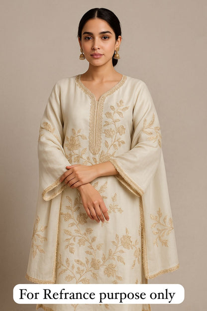 Weaving shimmer silk unstitched ladies suit Rc17689(c)