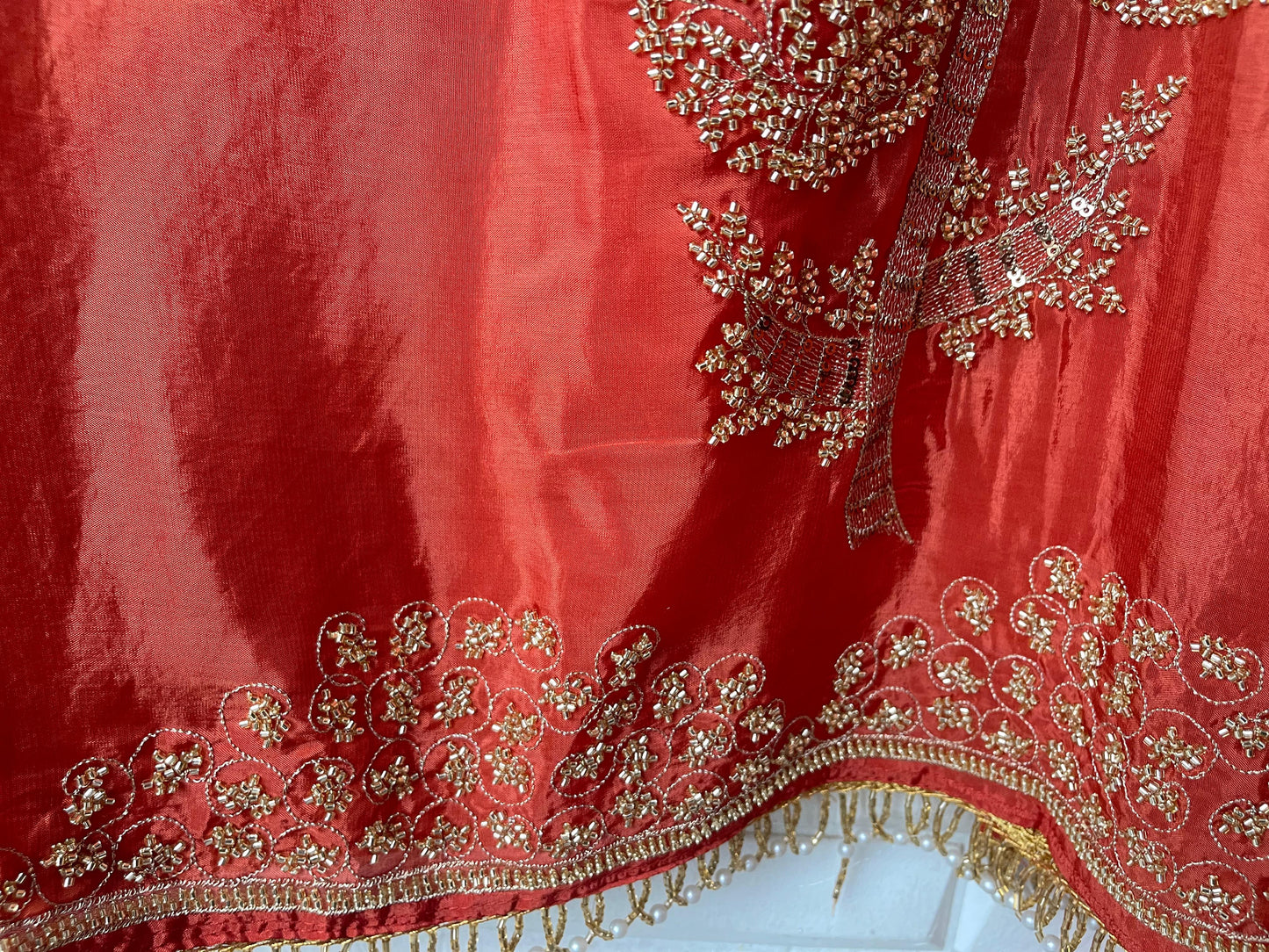 Organza unstitched ladies suit Rc17541