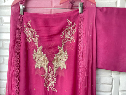 Organza Unstitched Ladies Suit Rc17369(b)