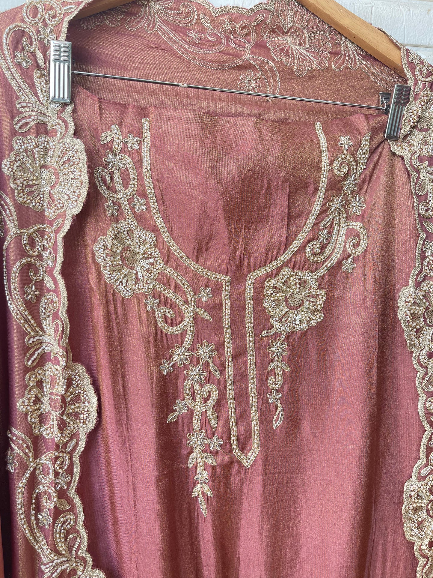 Shimmer silk unstitched ladies suit Rc17846 (b)