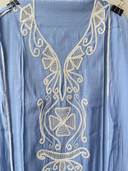 Mul chanderi unstitched ladies suit Rc18926