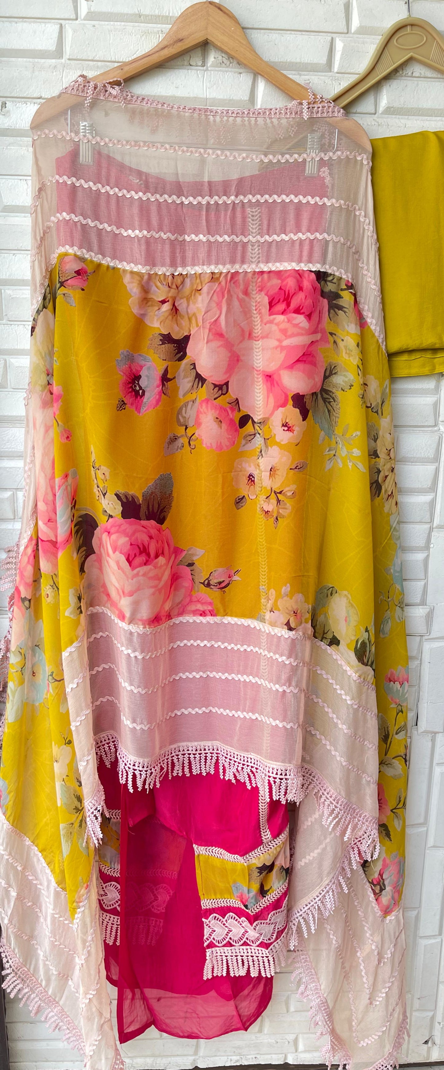 Organza unstitched ladies suit Rc17852 (a)