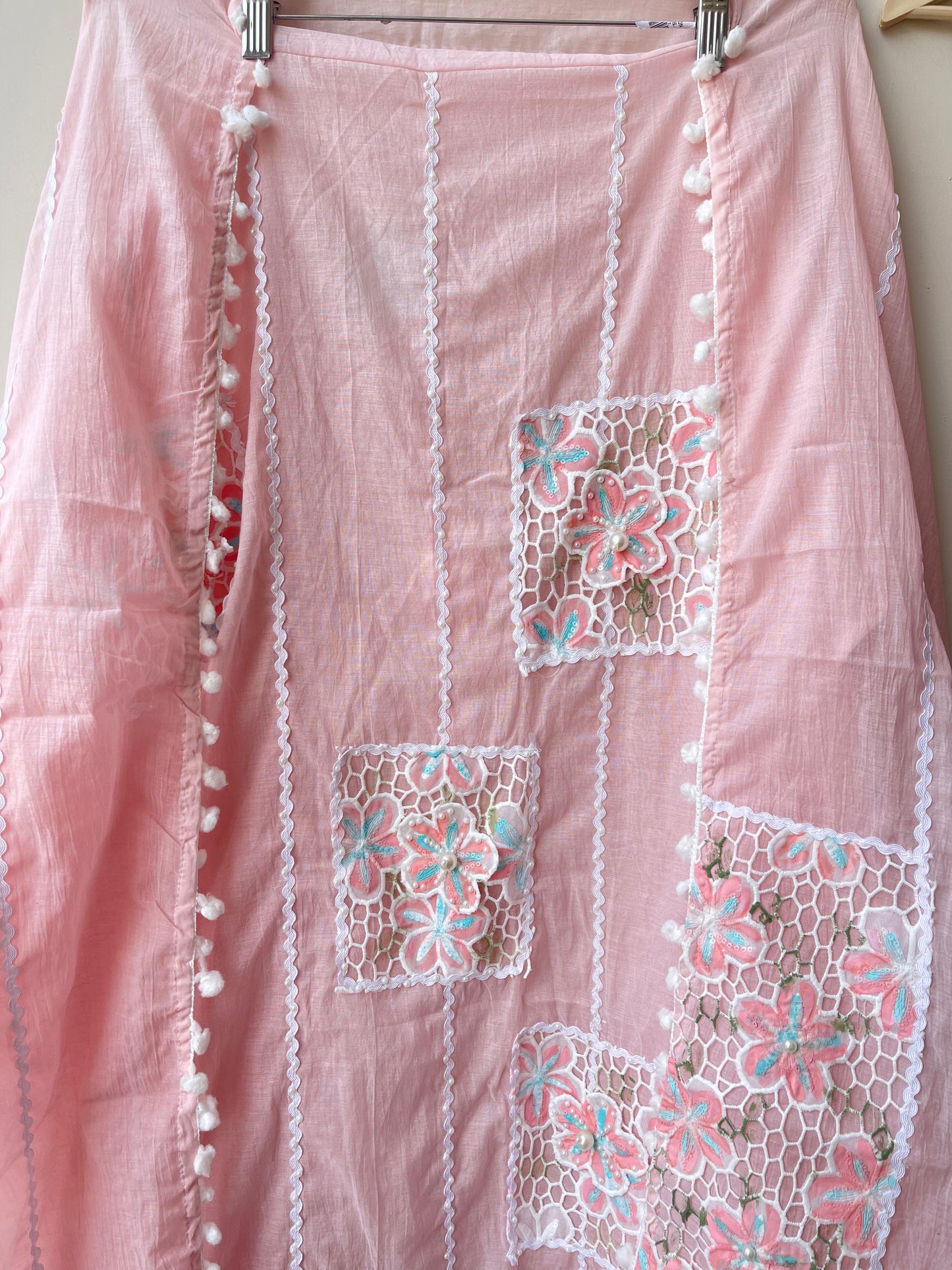 Mul Chanderi Unstitched Ladies Suit RC-18789 – view 6