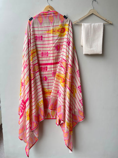 Pure cotton printed ladies unstitched suit Rc19064