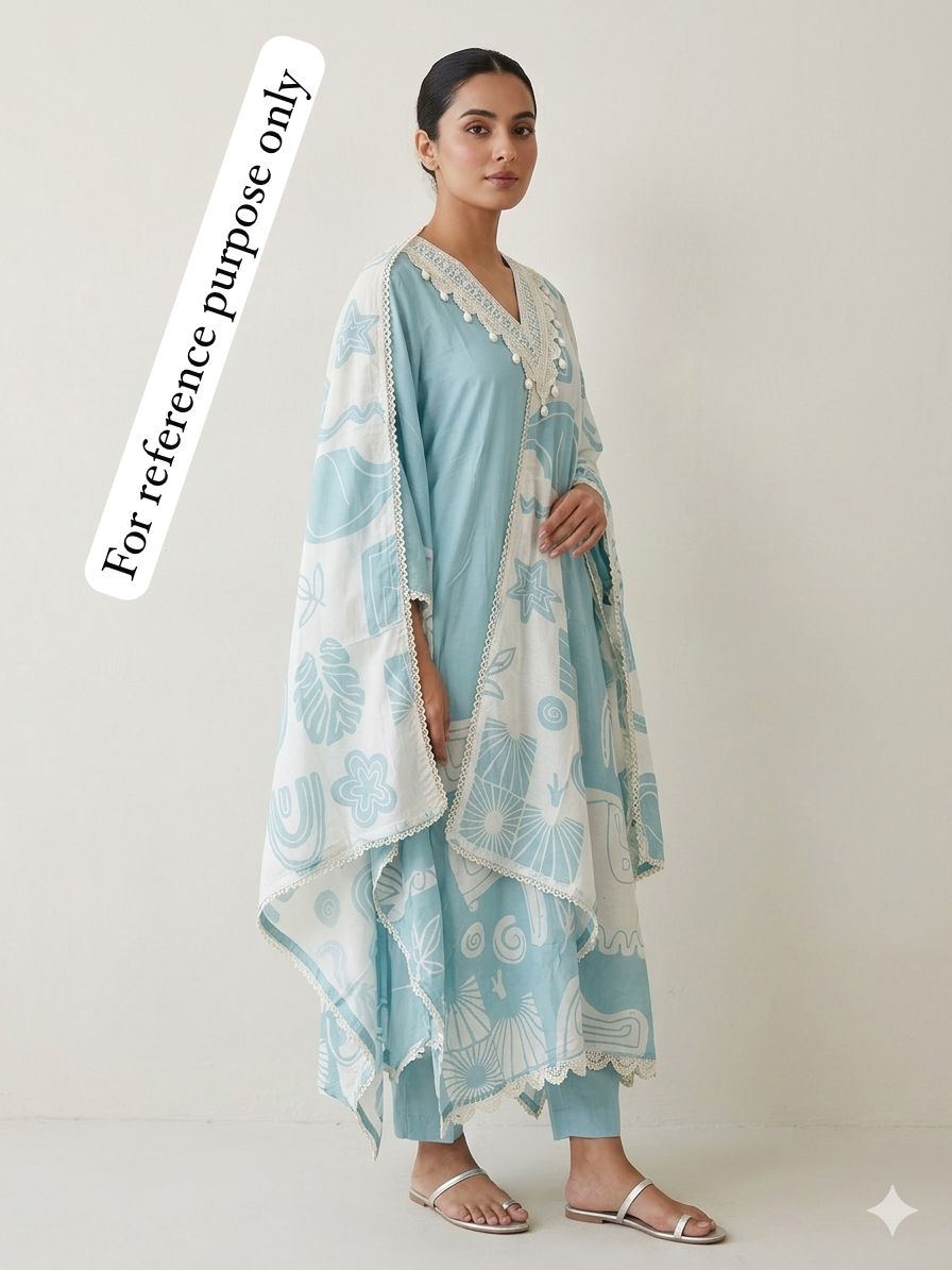 Muslin Printed Unstitched Ladies Suit RC18849 – view 2
