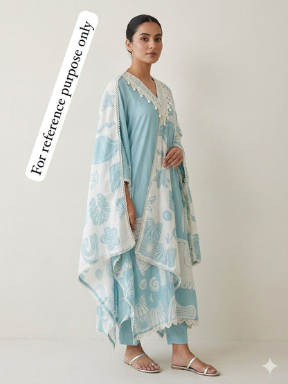 Muslin Printed Unstitched Ladies Suit RC18849 – view 2