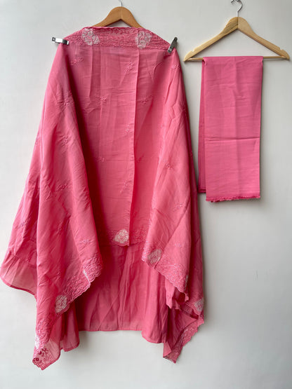 Mul chanderi unstitched ladies suit Rc18922