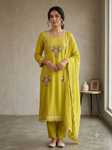 Organza Tuile unstitched ladies suit Rc19339 (a)