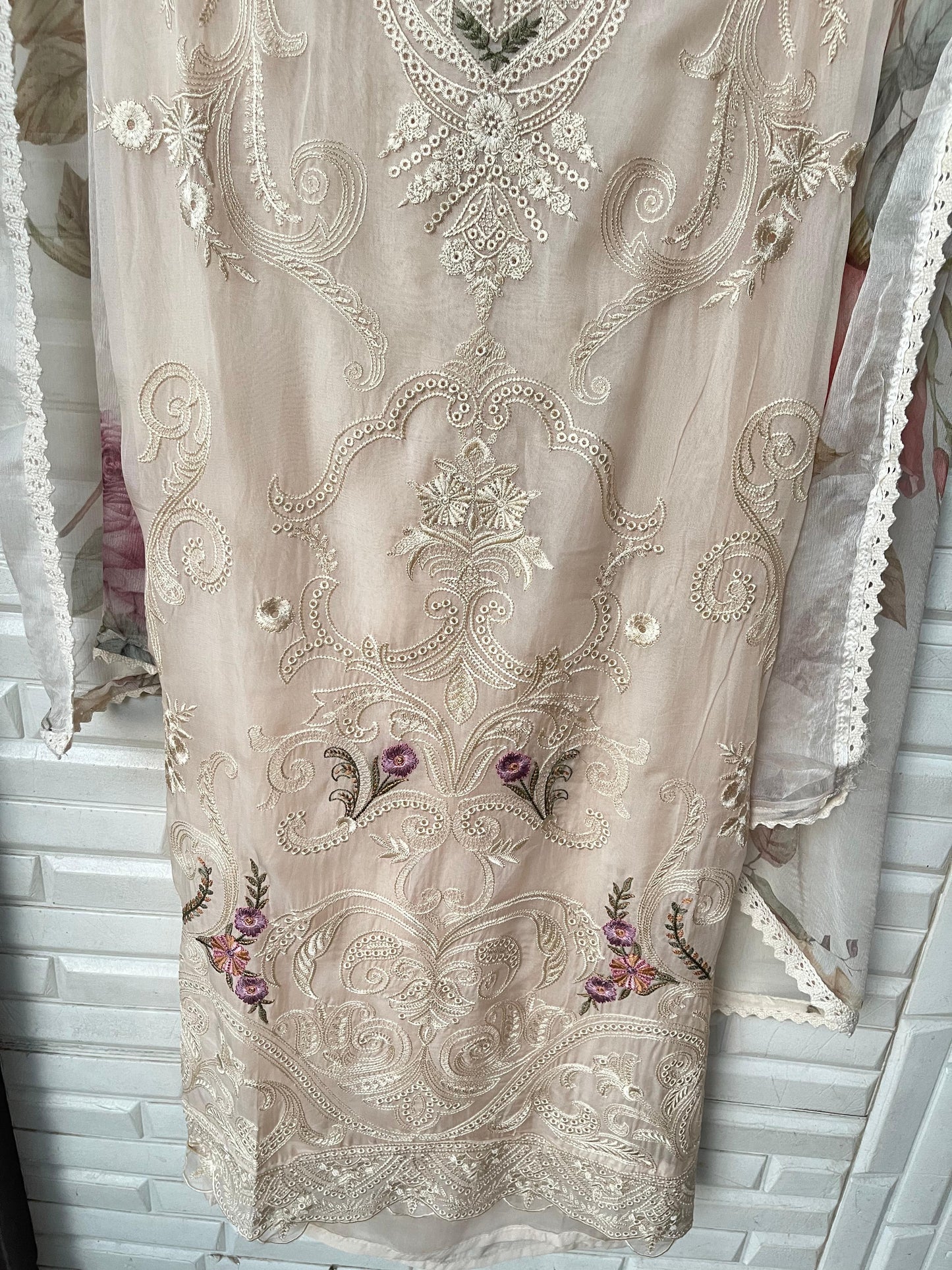 Mul chanderi unstitched ladies suit Rc17222