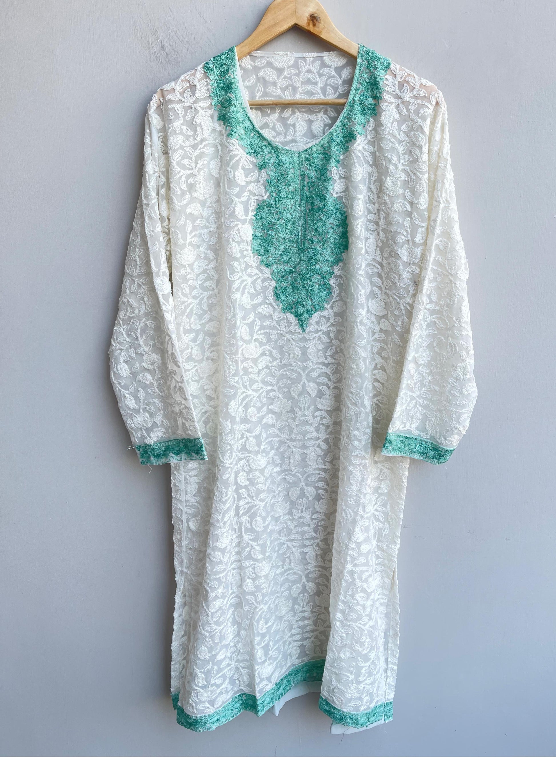 Resham Embroidered Ladies Readymade Kurta RC-18426 (a) – view 6