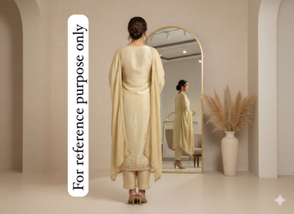 Shimmer Silk Unstitched Ladies Suit RC-18295 – view 3