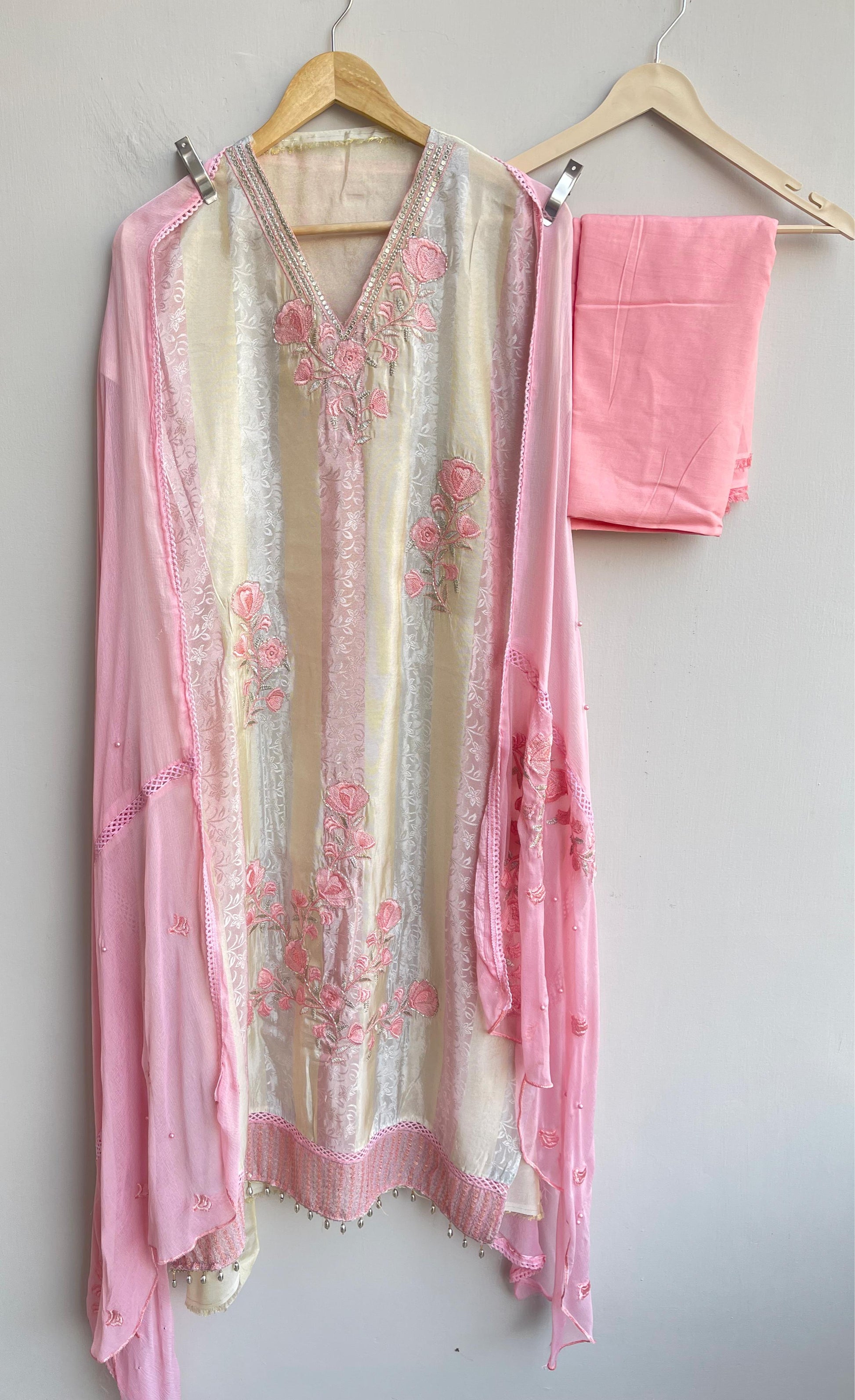 Self Shimmer Silk Unstitched Ladies Suit RC-18238 – view 7