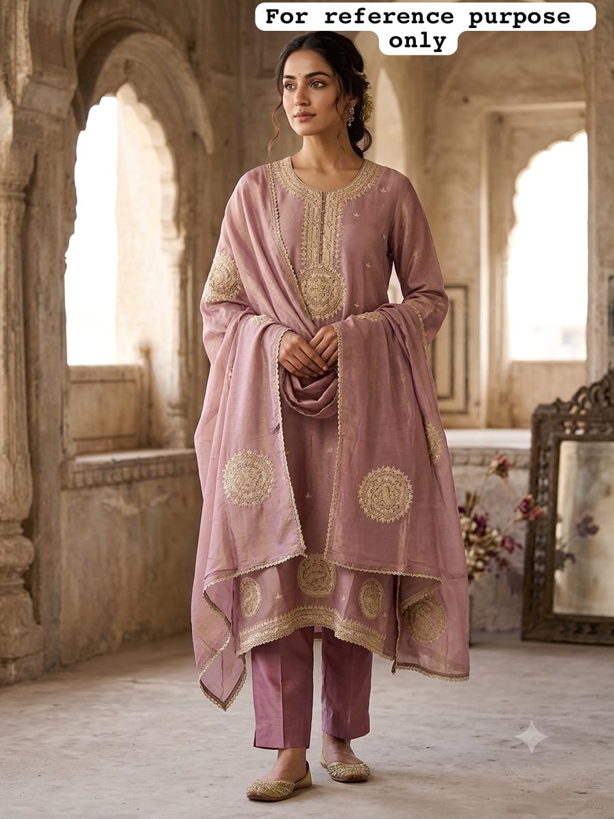 Shimmer silk unstitched ladies suit Rc19116 (c)