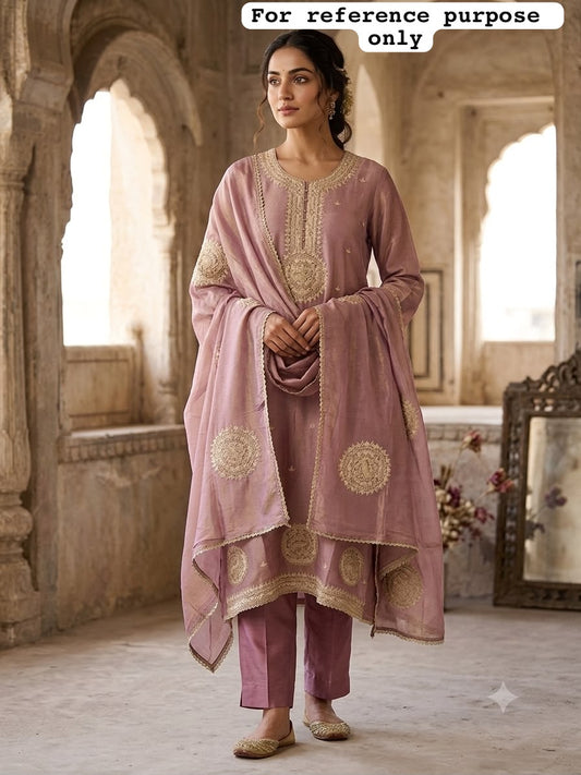 Shimmer silk unstitched ladies suit Rc19116 (c)