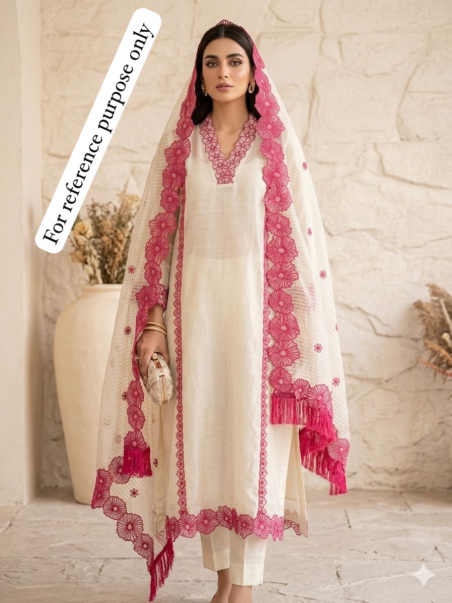 Shimmer Organza Unstitched Ladies Suit RC-18569 (a) – view 2