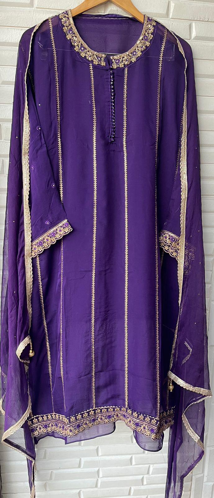 Organza semi stitched ladies suit Rc17361 (a)
