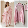 Mul chanderi unstitched ladies suit Rc19079