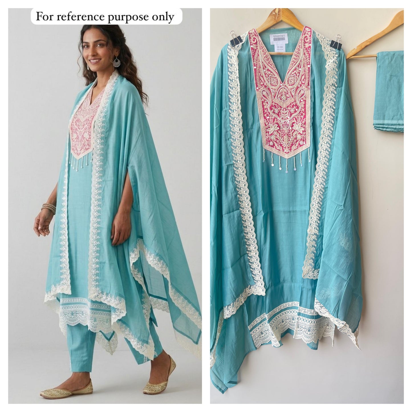 Mul Chanderi Unstitched Ladies Suit RC18889 (B)