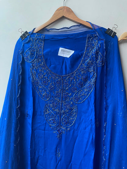 Pure glass organza ladies unstitched suit Rc19185 (a)