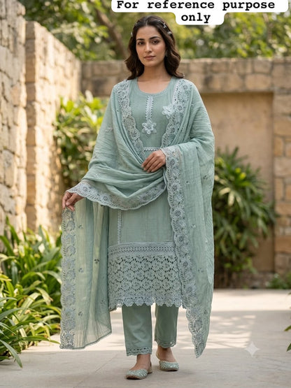 Mul cotton unstitched ladies suit Rc19100