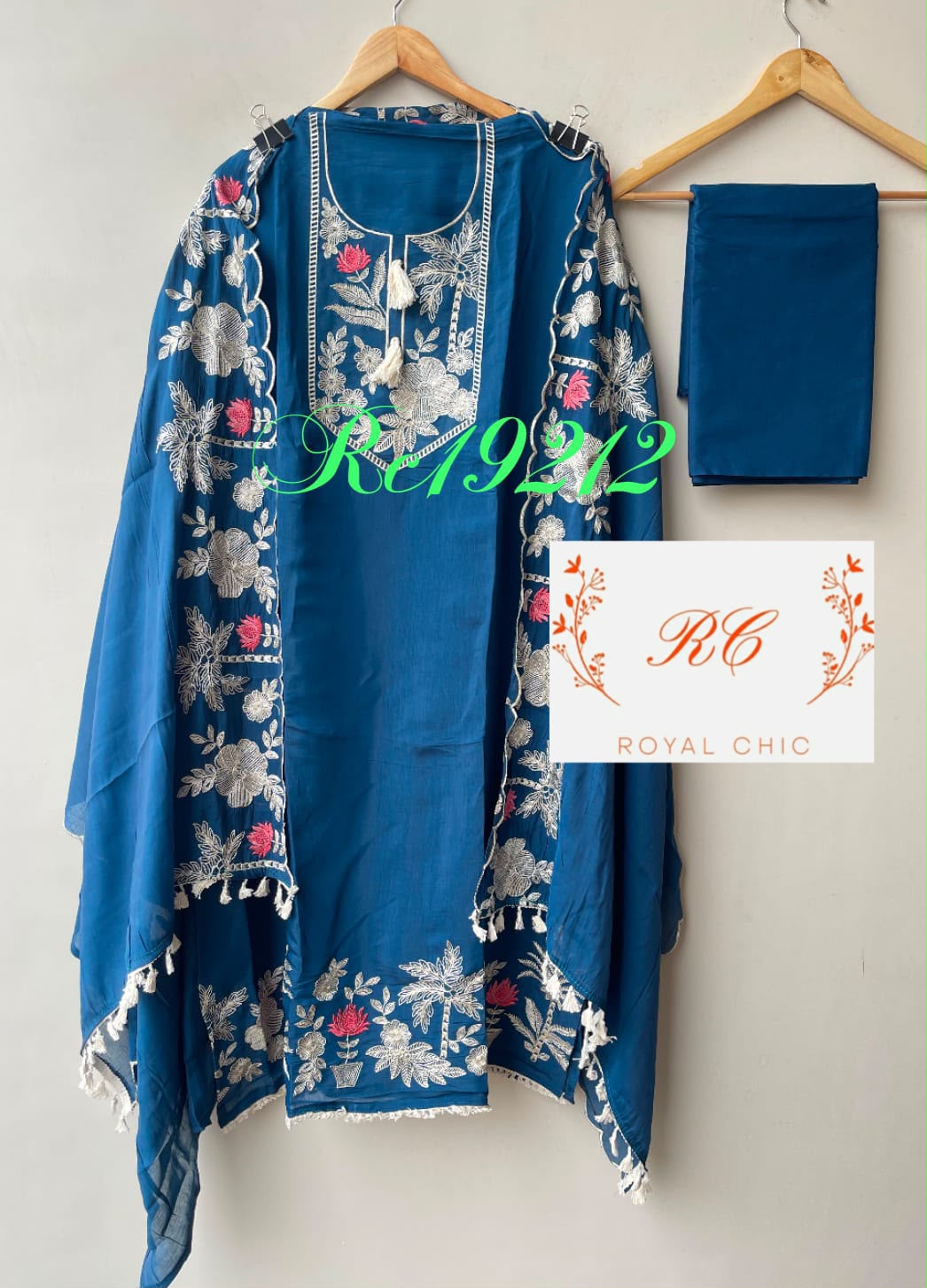 Mul cotton unstitched ladies suit Rc19212