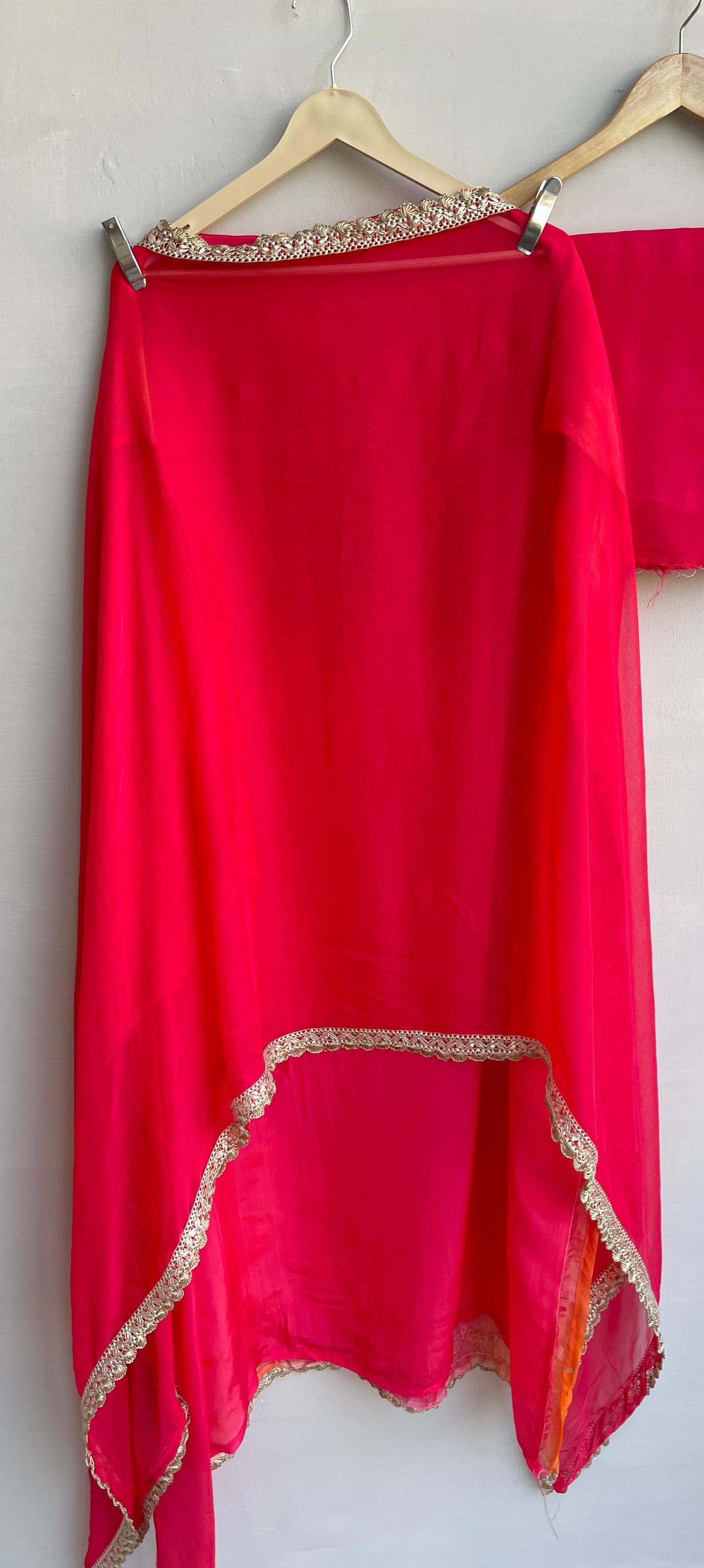 Organza shaded unstitched ladies suit Rc17889