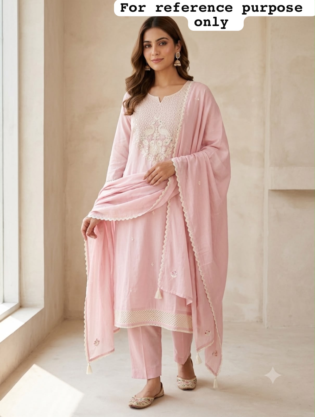 Mul chanderi unstitched ladies suit Rc19079