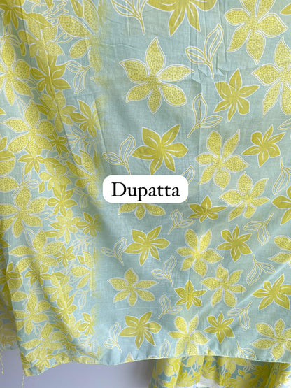 Cotton printed unstitched ladies suit Rc18471