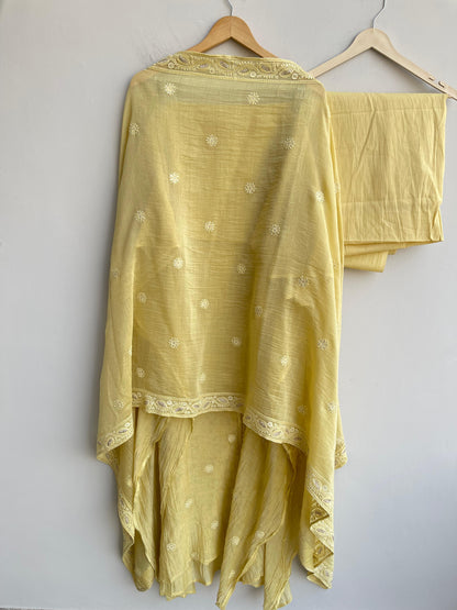 Pure mul chanderi ladies unstitched suit Rc18496