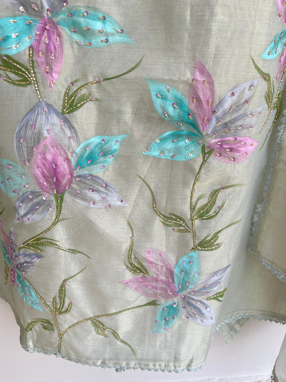 Shimmer kota doriya unstitched ladies suit Rc17890