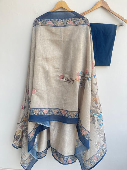 Mul Chanderi Unstitched Ladies Suit RC-18820 – view 2