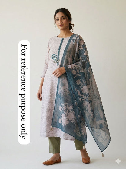 Fine Linen Printed Unstitched Ladies Suit RC-18707 – view 3