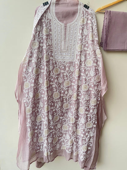 Pure Mul Chanderi Unstitched Ladies Suit RC-18859 – view 5