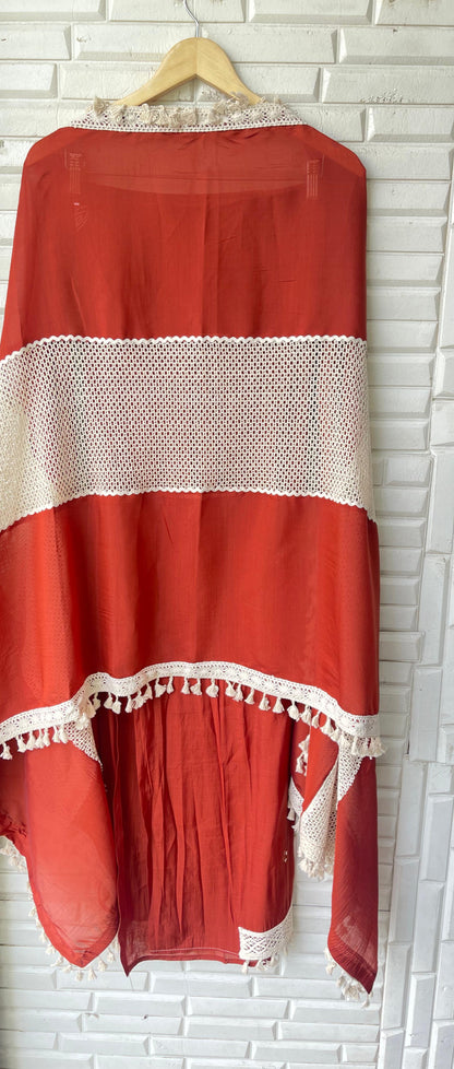 Mul chanderi unstitched ladies suit Rc17412