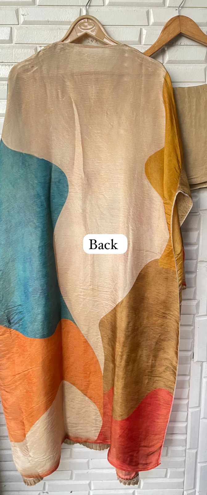 Shimmer silk unstitched ladies suit Rc17756