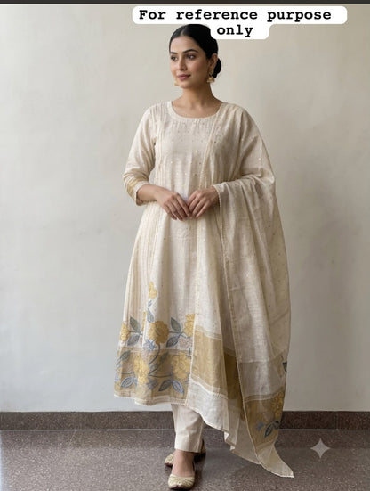 Banarsi mul chanderi ladies unstitched suit Rc19117