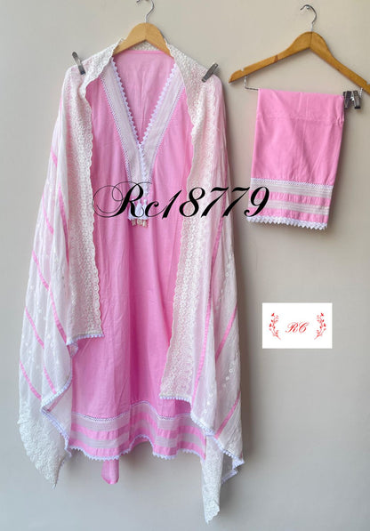 Pure Cotton Fabric Ladies Unstitched Suit RC-18779 – view 3
