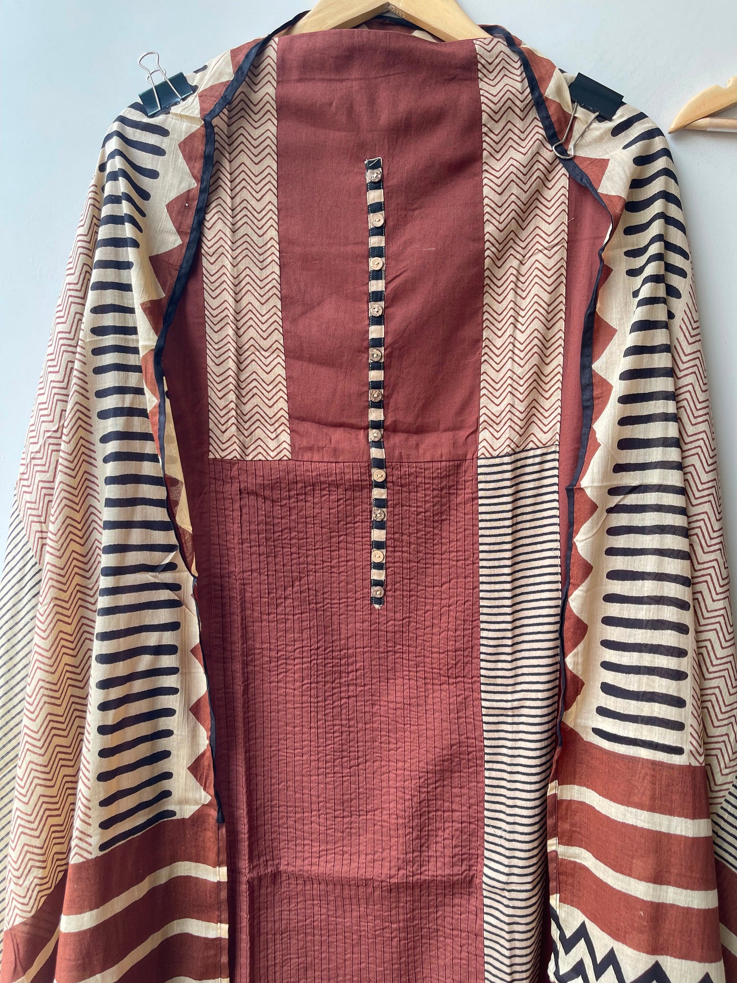 Cotton printed unstitched ladies suit Rc18987 (b)