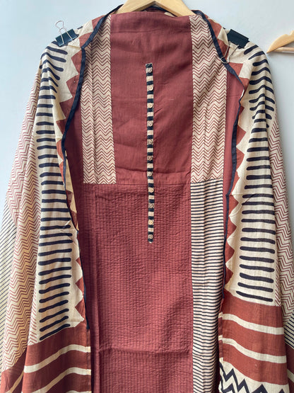 Cotton printed unstitched ladies suit Rc18987 (b)