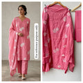 Mul chanderi unstitched ladies suit Rc18922