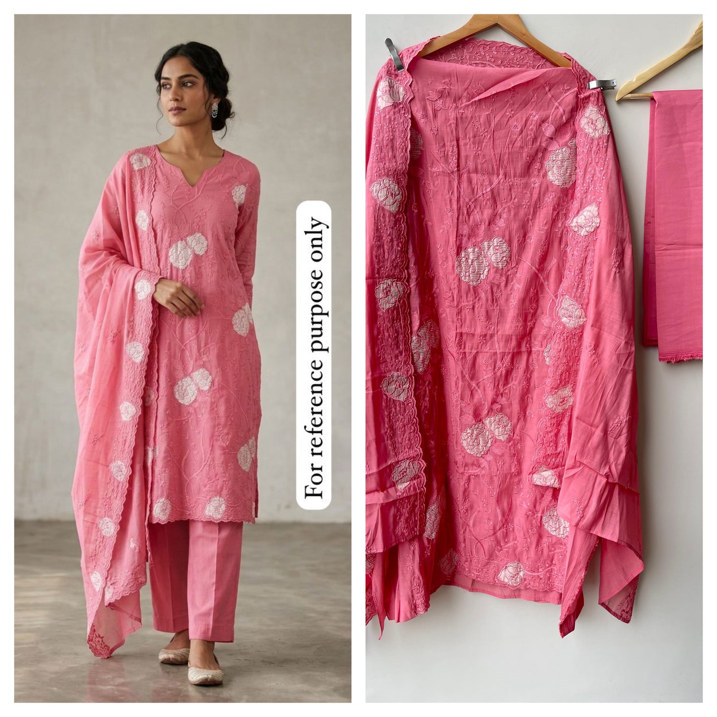 Mul chanderi unstitched ladies suit Rc18922