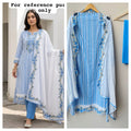 Mul cotton printed unstitched ladies suit Rc19054