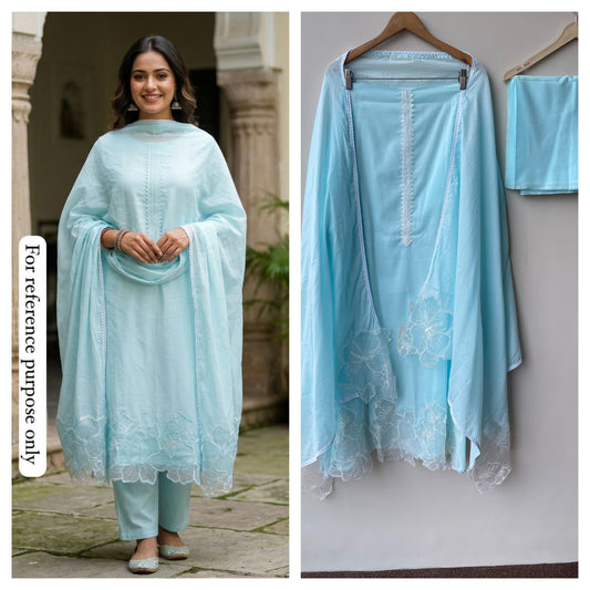 Mul cotton unstitched ladies suit Rc18770 (a)